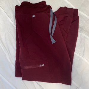 Figs Zamora Joggers Burgundy S/P